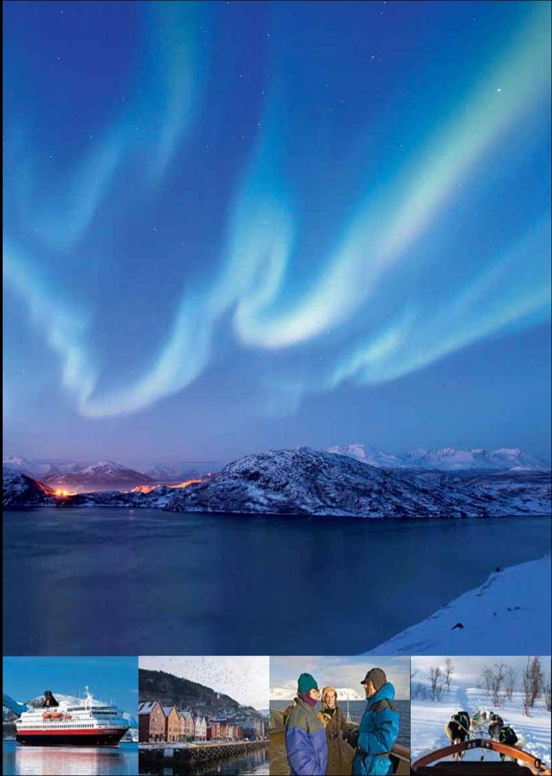 In search of the Northern Lights Winter Specials 13 March 2020-12 Days Classic Round Voyage Sailing from & to Bergen up to Kirkenes Direct from Leeds Bradford Inside cabin from 1519 Outside cabin