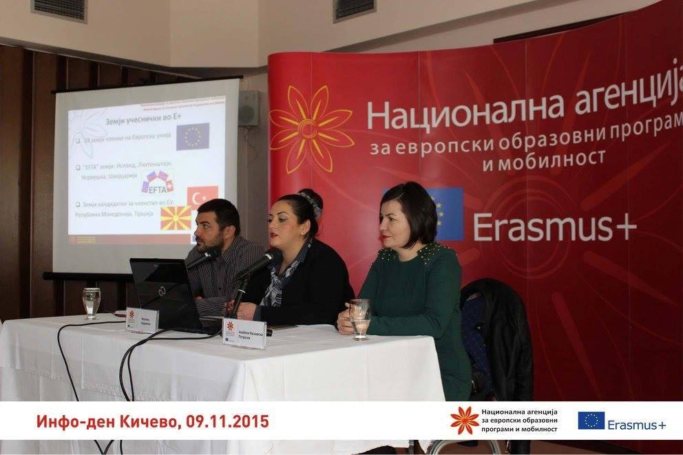 of 6 info days organized in six different cities in Macedonia including: Skopje, Gevgelija, Berovo, Resen, Kicevo and