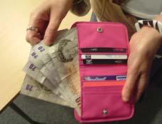 wallet Carry loose change for your bus fare