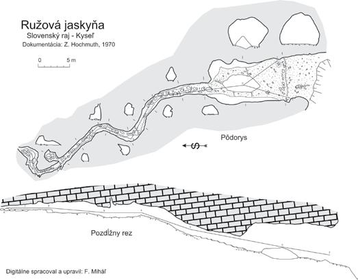 Podľa výsledkov speleologického prieskumu je v rokline Kyseľ zaregistrovaných 12 jaskýň (tab.