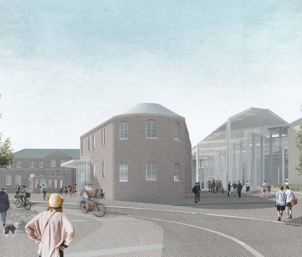 The cultural heart of York Central 2 Diverting Central entrance Wilkinson Eyre The York Central Partnership has chosen the option to divert and create a new access road for York