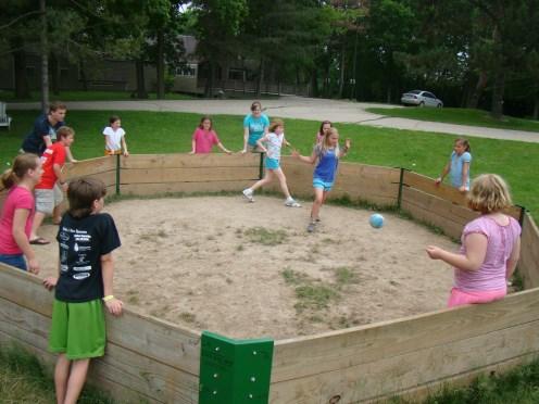 Camp Activities Camp Games & Sports Ga Ga Ball, 9 Square in the Air, Slip & Slide and more! A.B.C. s (Adventure By Choice)- Fun activities to pick and choose from.