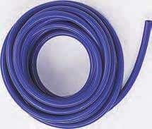SILICONE HOSE Silicone hose operating pressure varies from 50 PSI to 110 PSI depending on size.