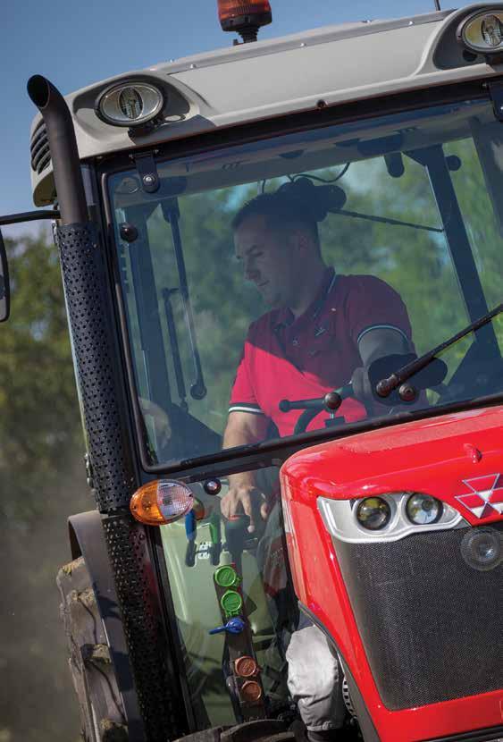 Jednostavna mogućnost servisiranja i potpuno spokojstvo Posedovanje Massey Ferguson traktora nikada nije bilo jednostavnije 19 OD MASSEY FERGUSONA Brzo, lako, rutinsko održavanje Tako, upravo ste