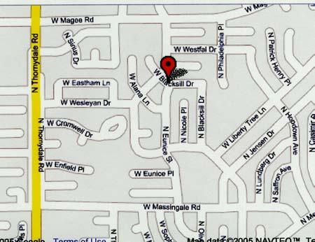 After turning onto Blacksill the Ker/Buchholz house straight in front of you on the south east corner of Blacksill and Eunice. There will be two clinics after the business meeting.