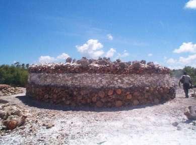 damage (fishing and tourist sites) coral mining for lime making