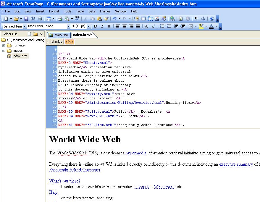 1990. 2000. 2010. Osnove rada u WordPressu (C700) WYSIWYG editor s istovremenim prikazom HTML-kôda i izgleda web-stranice.