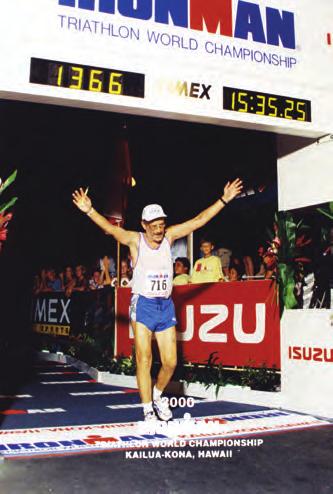 Leta 1992 sem na polovičnem Ironmanu (2 km plavanja, 80 km kolesarjenja in 20 km teka) v Novem mestu zmagal (slika 11), dve leti kasneje pa sem na istem prizorišču osvojil 2. mesto.