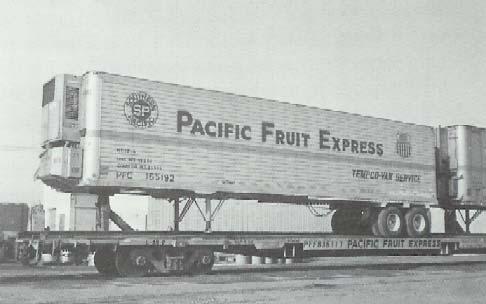 The growth in business justified the construction of icing stations at major points of origin and reicing stations along the railroad s routes. The Santa Fe for example had 27 ice plants.