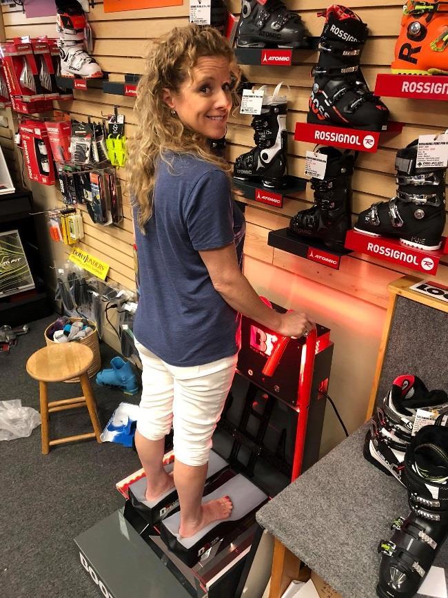 Visit a Master Boot Fitter and Ski Better! (and get 10% off at our new retail partner!) So, what do skiers do when it s 90 degrees outside and a holiday?