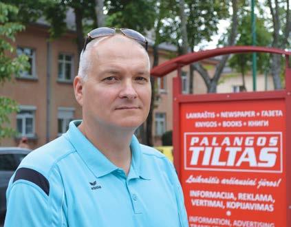 Palangos krepšinis Arūnas Vaitulionis Palangos reprezentacinės krepšinio komandos Palanga direktorius ir savininkas.