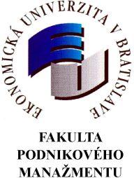 2 (5) Fakulta používa okrúhlu pečiatku so štátnym znakom a s textom Ekonomická univerzita v Bratislave, Fakulta podnikového manažmentu.