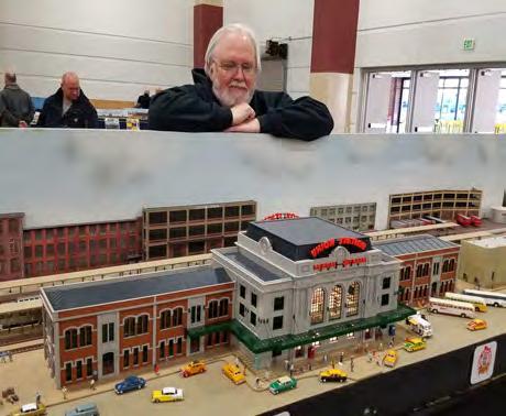), received the BEST IN SHOW MODULE award from the WISE Division at the 2018 TrainFest for our Denver Union Station scene. The scene was built on three new modules built expressly for the show.