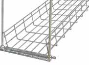 ire Basket Tray System Accessories for ire Basket Tray - Supports and Brackets No Splice supports reduces the number of splice kits required for tray installations.
