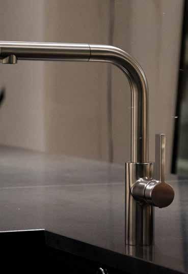 Grohe fixtures, Villeroy and Boch sanitary wear, Siemens and Smeg