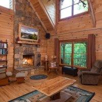 Description Welcome to "A Touch of Luxury Cabin,"located on the border of Mill Spring and Lake Lure. This is a custom-built, 1672 sq. ft.