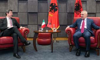 Gjatë konferencës për shtyp ministri Orlando theksoi se Italia vlerëson progresin e bërë nga Shqipëria në rrugën e forcimit të shtetit ligjor përmes nisjes së zbatimit të reformës në drejtësi.