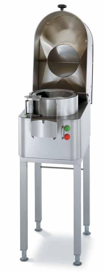 Kitchen Equipment/Prep French Fry Cutter Close up of rotating drum with