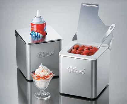 Kitchen Equipment/Prep Cold Pan Boxes Now you can upgrade your front of the house food bars, buffet tables and beverage dispensing areas and keep products cool and safe.