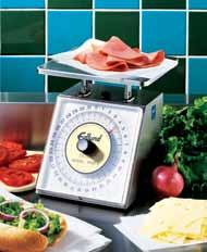 Dishwasher Safe Mechanical Scales FOUR STAR SERIES STAINLESS STEEL PORTION SCALES Our Four Star Series stainless steel portion scales are all NSF Certified.