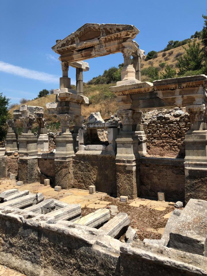 Our journey finished at the ancient kingdom of Ephesus one of the seven wonders of the ancient world Publisher: News UK & Ireland Ltd Published Date: 22 Sep 2018 20:43:04 Article Id: