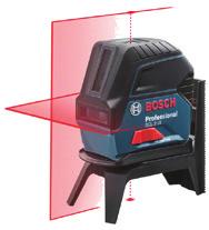 8 Robert Bosch d.o.o. NOV / 2018 Kombinovani laseri 0601066E00 GCL 2-15 Blokada klatna osigurava bezbedan transport; Jednostavno upravljanje jednom rukom i intuitivna korisnička površina; Slobodan