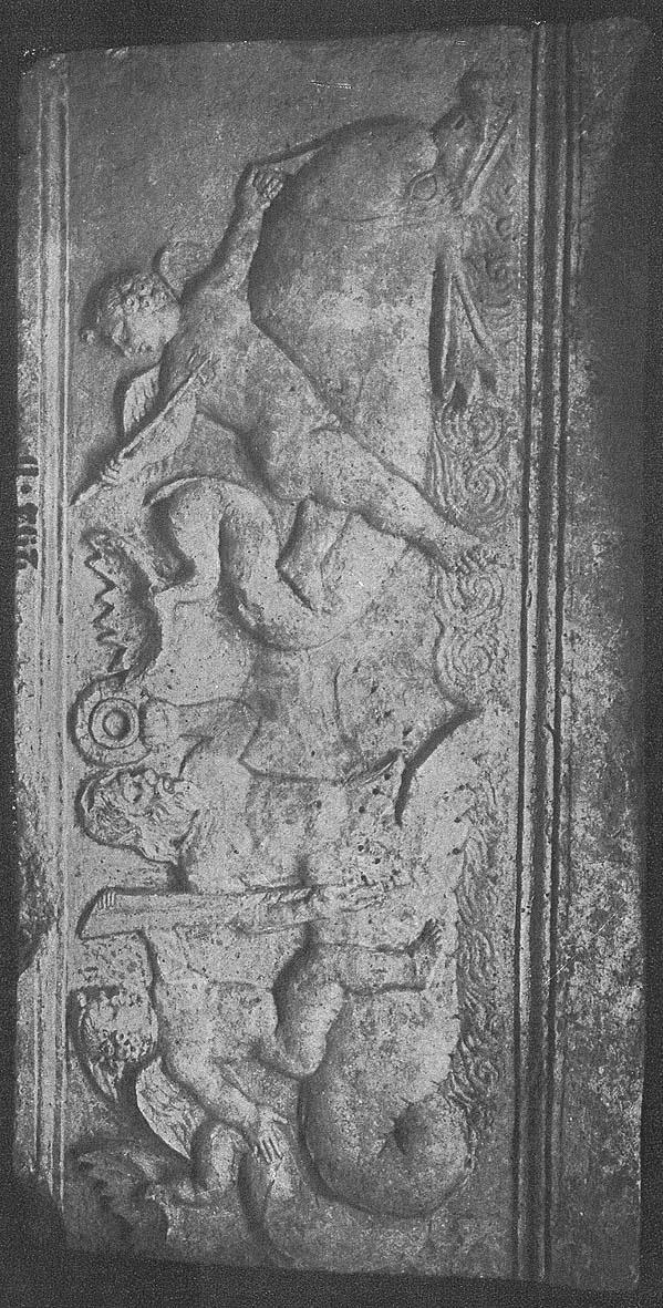 Sl. 5. Nadgrobna ploča s prikazom Tritona iz početka II.