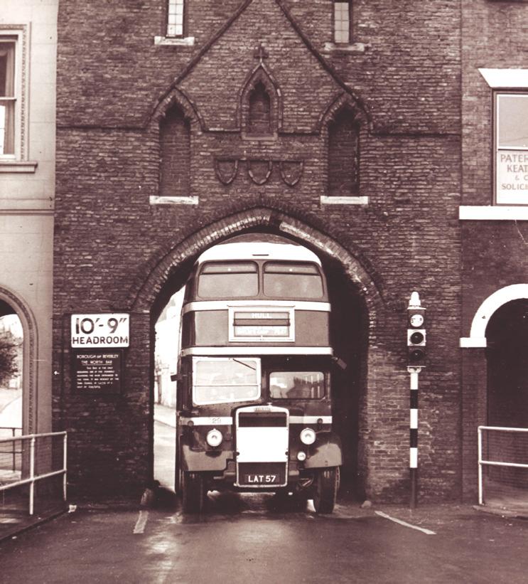 Historic Bus Tours 4th and 11th July 10am - 2pm A historic journey through Beverley with stop-off points along the route and a guide explaining places of interest.