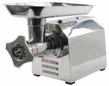 Clogs The Grinder, Use The Forward/Reverse Button To Help Clear The Feed Head Textured Flat Head Tenderizes Tough Meat