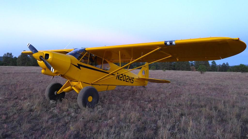 Backcountry Aircraft Super Cub type aircraft, ideal for backcountry