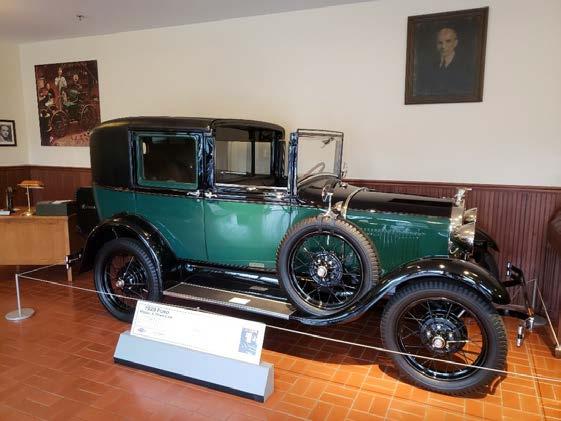 MAFFI Newsletter Minutes, December 2018 This past Model A Day, we were fortunate enough to acquire Tim Kelly's Town Car and Town Car Delivery collection for a stellar display at your world class