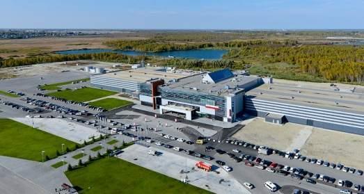 is the largest regional exhibition venue from the Urals