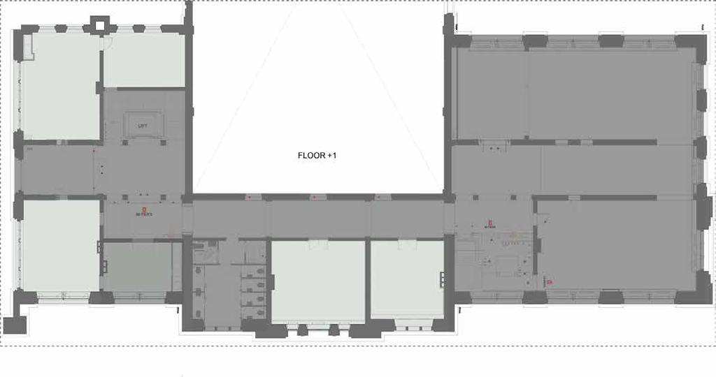 Plan 1 st floor Luxembourg Salon CONFIGURATIONS & CAPACITY Surface Theatre Style U Shape Cabaret