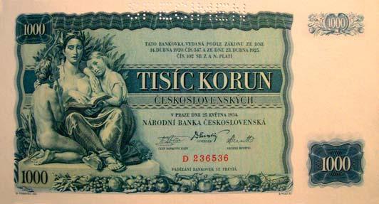 Pokiaľ ide o československé mince, tie sa v dôsledku rekonštrukcie kremnickej mincovne začali raziť až v roku 1921.
