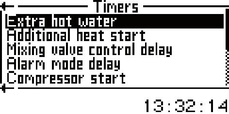 HR Upravljačka ploča 17 Time control hot water (Podešenje vremena tople vode) Sl. 39 6 720 641 467-53.