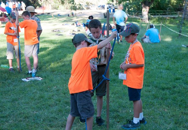 Explain to parents the importance of the outing in Scouting! Set a goal for percentage of Scouts attending camp and achieve it!