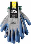 LARGE TICKETED (2 UNITS) 07431-8 559F IMPACT PROTECTION NITRILE 13 Cut polyester knit shell Sandy finish nitrile palm coating TPR knuckle and finger back protection for minor impact Per inner pack: 2