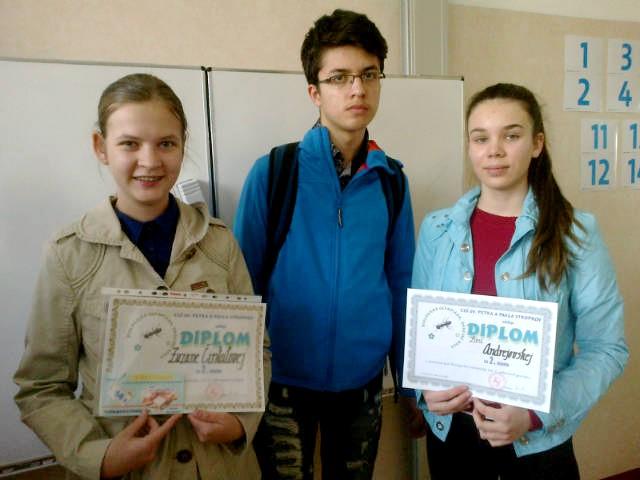 NAŠE ÚSPECHY NAŠE ÚSPECHY Na obvodnom kole Biologickej olympiády kategória C bola Karin Luberdová, 9.c, ktorá získala 2.