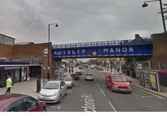 Description of Ward The proposed Ruislip ward represents parts of the existing wards of Manor (93%), Eastcote & East Ruislip (15%) and West Ruislip (27%).