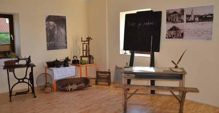 družbena dejavnost OTVORITEV RAZSTAVE V MEŽNARIJI Leta 1787, v času vladanja cesarja Jožefa II., je bila ustanovljena prva šola v Šentilju.