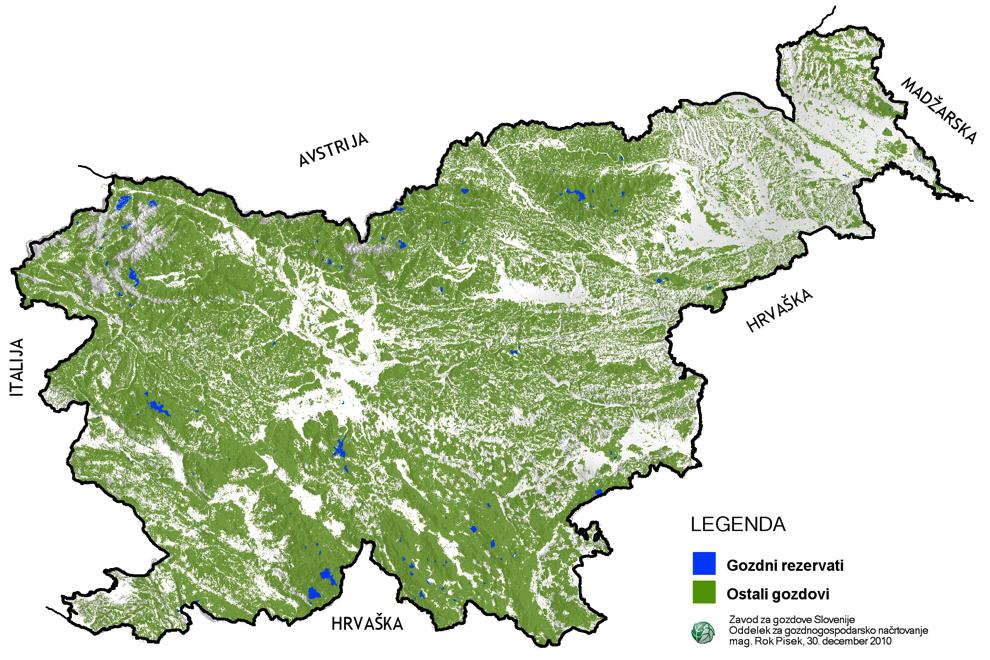 1 1 UVOD V evropskem merilu je Slovenija ena izmed prvih držav, kjer so gozdarji izločili pragozdove iz gospodarjenja.