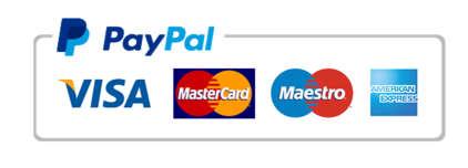 You can pay for the service with most common used credit cards or paypal. 4.