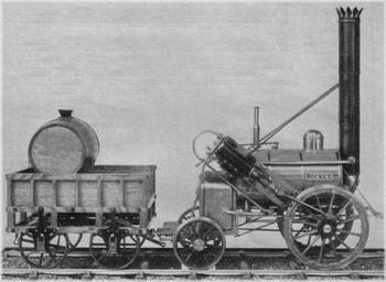 3.2. ŢELJEZNIČKI PROMET Početkom suvremenog ţeljezničkog prometa danas se smatra uvoďenje parne lokomotive, no ţeljeznički promet javlja se znatno ranije.