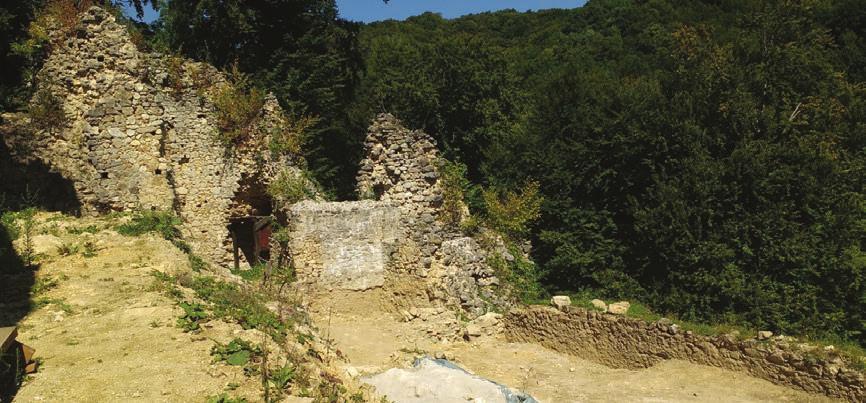 Prikaz arheološkog lokaliteta Zelingrad s osvrtom na trenutni projekt obnove (Houška i Mačković 2009: 53). 1954.