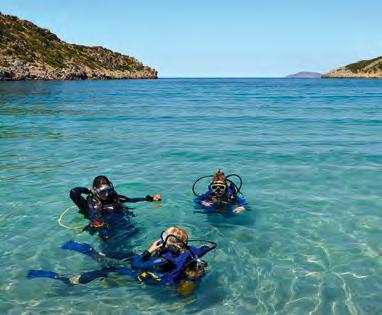 There s an endless supply of topclass sporting activities at Daios Cove from water-skiing, and paddleboarding to canoeing, scuba-diving and tennis.