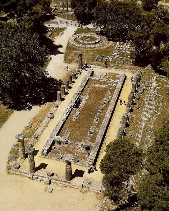 Earlier replacement Later replacement Temple of Hera: