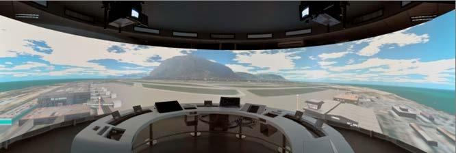 The simulator consumes flight plans and weather data for simulations.
