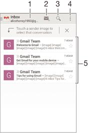 Postavke računa e-pošte Za uklanjanje računa e-pošte s uređaja 1 U vašem Početni zaslon dotaknite. 2 Pronađite i dotaknite E-pošta. 3 Pritisnite, a zatim dotaknite Postavke.