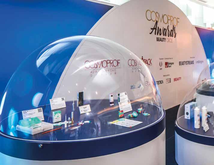 Cosmopack & Cosmoprof Asia Awards All exhibitors can take part in the industry Awards to receive additial marketing and recogniti by third party.