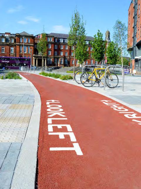 Our landscape architects provided design services to improve and extend Ellenbrook, Roe Green, Linnyshaw and Tyldesley looplines, creating high quality, striking traffic-free cycling and walking